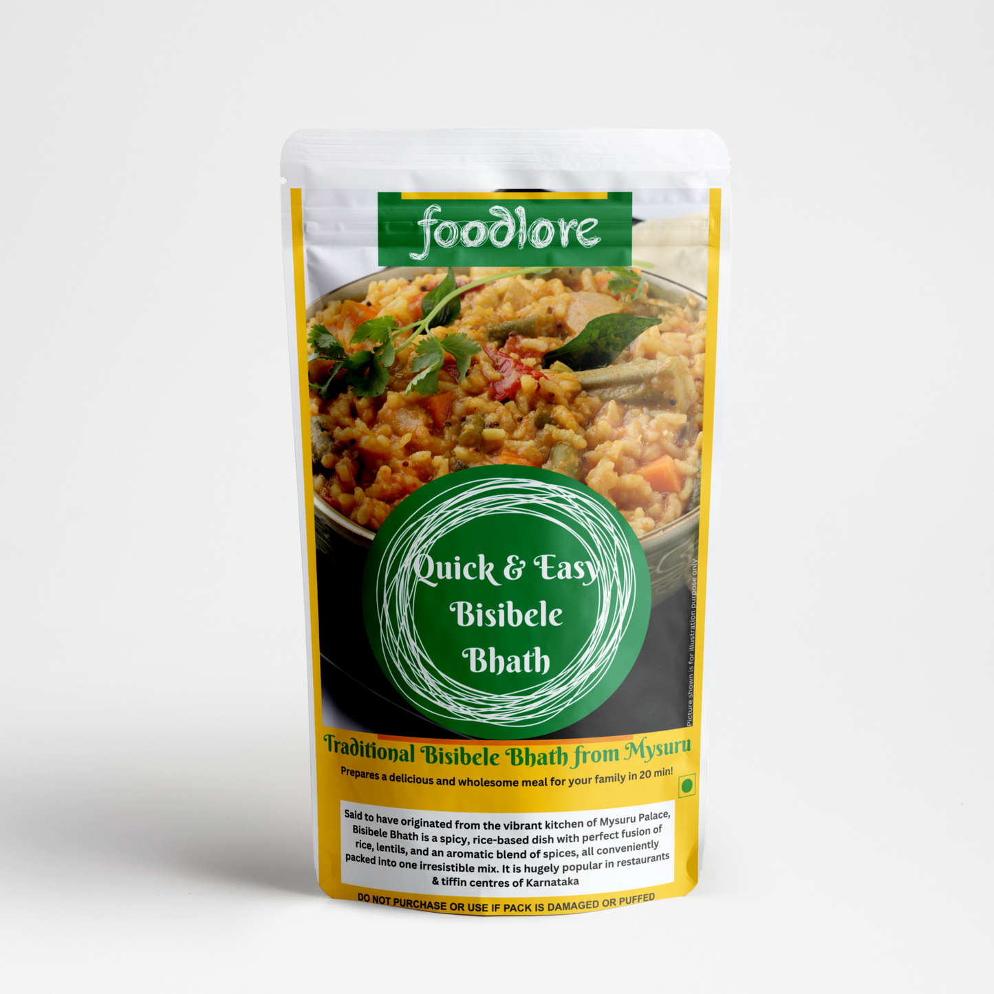 Quick & Easy Bisibele Bhath Mix from Mysuru