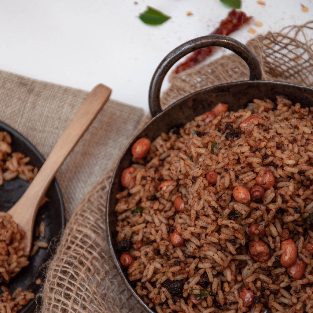Managlore Rice Pot Melukote Puliogare Paste Tamarind Rice Paste From Melukote Mangalore ...
