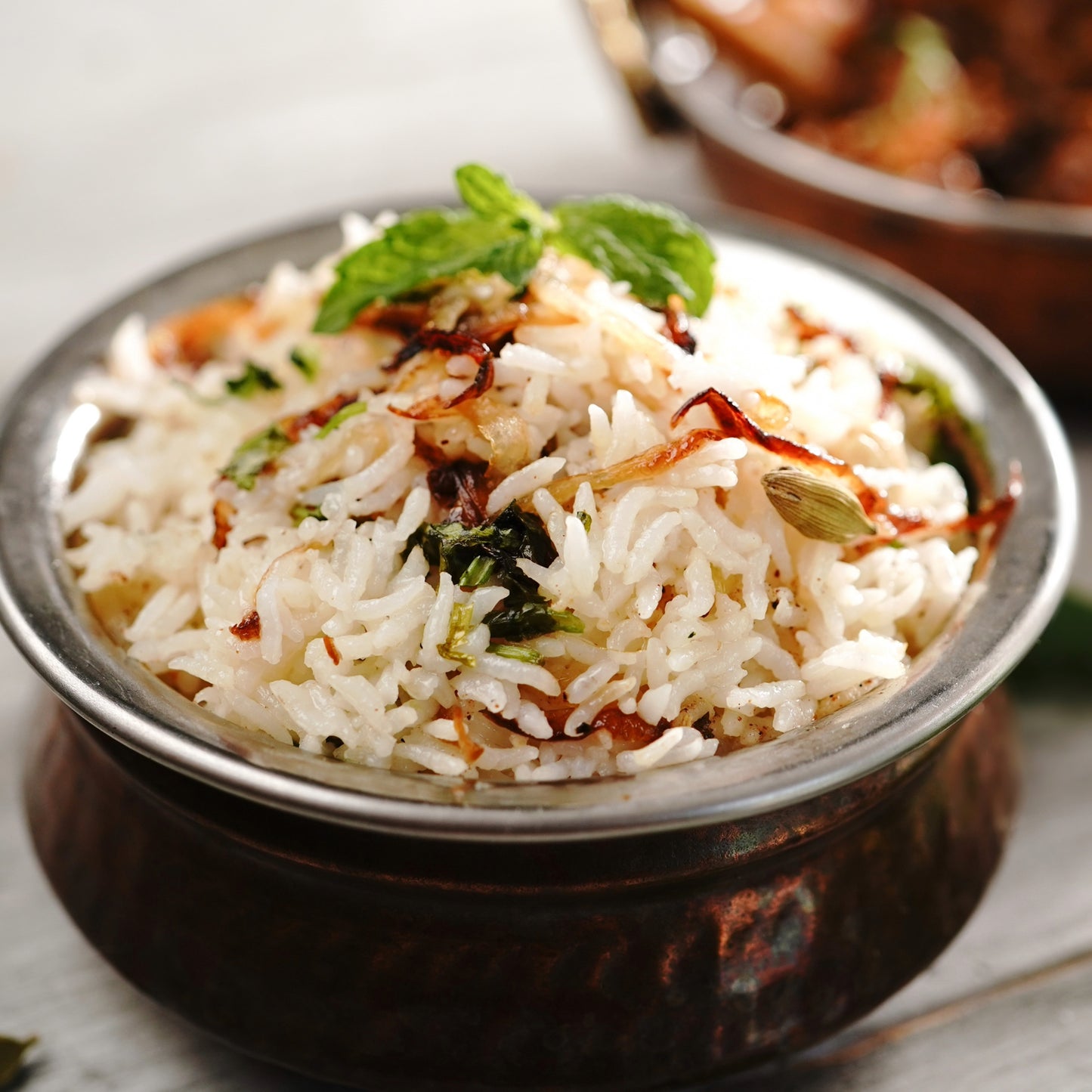 Instant Aromatic Ghee Rice from South India